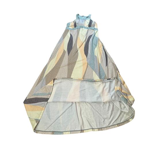 Prana Calexico Maxi Dress Pastel Mosaic Size Medium - Picture 9 of 12